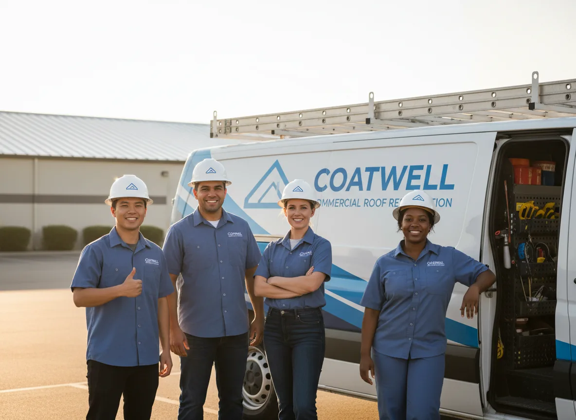 Commercial roof coating company in Ellerslie, GA